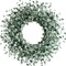 24 Inch Everyday Greenery Boxwood Wreath for Front Door, Soft Touch Green Mini Leaves Wreath for Indoor and Outdoor, Romantic Green Wreath for Wedding Decor
